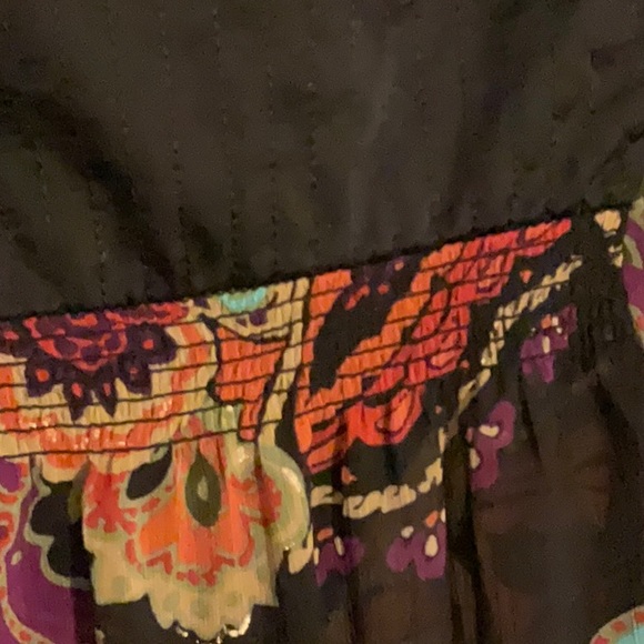 Fashion Bug sheer paisley tunic caftan plus size 1X - Picture 9 of 13